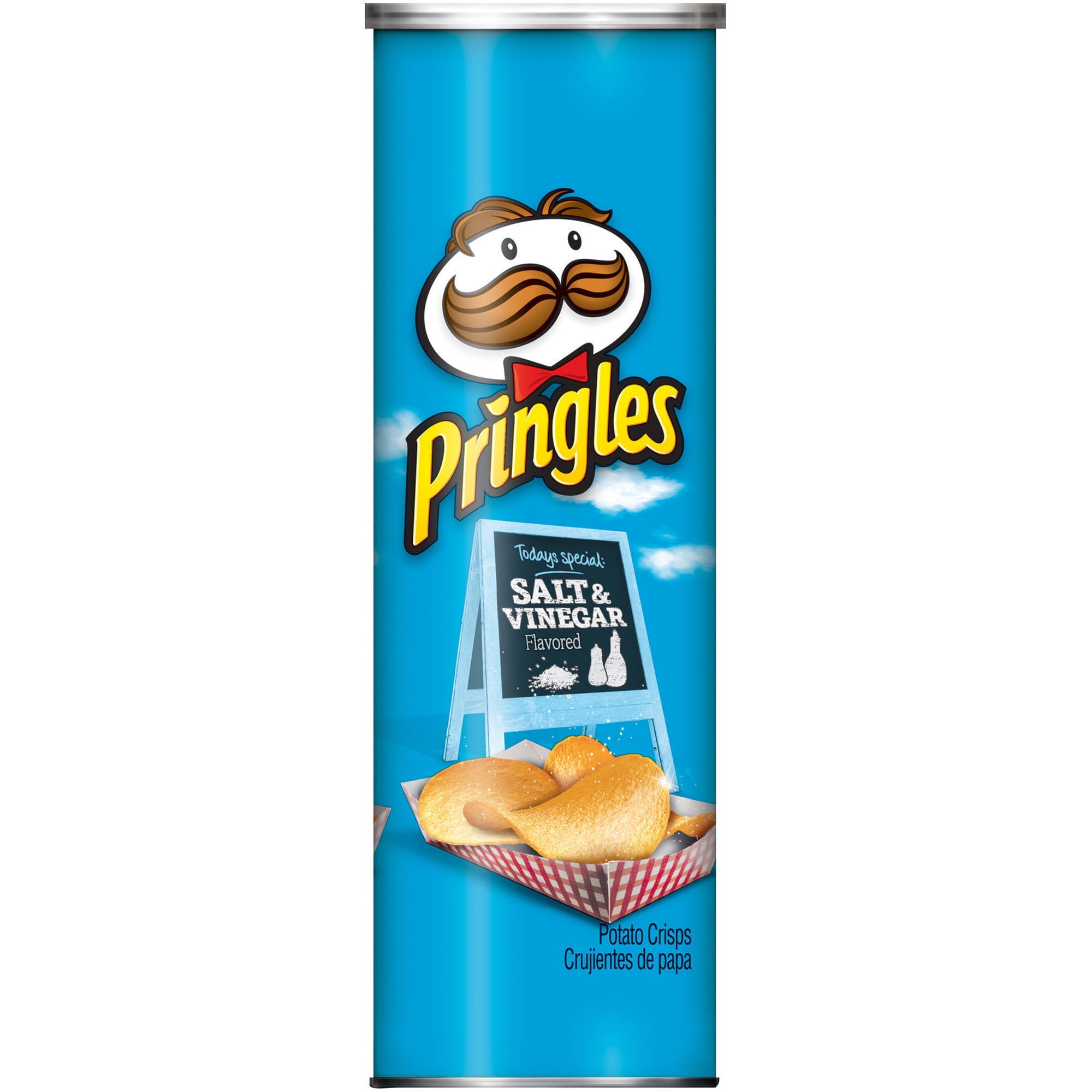 Pringles Salt & Vinegar Chips 5.5 oz (Pack Of 14) Pringles Salt & Vinegar Chips 5.5 oz (Pack Of 14)