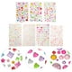 thumbnail image 4 of 7 hojas de pegatinas autoadhesivas para manualidades, gemas decorativas, joyas brillantes, bricolaje, 4 of 6