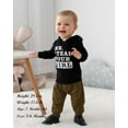 thumbnail image 2 of CARETOO Toddler Baby Boys Clothes Letter Printed Hoodie Sweatshirt Tops+Camouflage Long Pants 2PCS Outfits Set Size 5t, 2 of 6