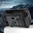 thumbnail image 6 of Dteck Case for Steam Deck, Steam Deck Case with Shoulder Strap, Shockproof Protective Case,Foldable Bracket,Black, 6 of 10