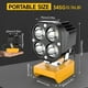 thumbnail image 2 of Lámpara de trabajo LED Azocek de 40 W, 6000 LM con batería Dewalt de 20 V, 2 of 7