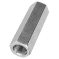 thumbnail image 1 of Hex BSPP Female Thread Check Valve, Fractional BSPP Female Check Valves Stainless Steel Air Check Valve BSPP Female Thread for Water Pipe Connection3/8in, 1 of 8