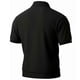 thumbnail image 4 of Ceisia Men's Slim Fit Short Sleeve Polo Shirt Solid Color Vertical Stripe Knit with Chest Pocket Black L Gifts, 4 of 7