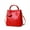 Red, variant on Genuine Leather Women's Bag New Camellia Handbag Fashion Shoulder Messenger Bag