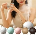 thumbnail image 1 of Mini humidificador para dormitorio y escritorio, humidificador ultrasónico portátil de 300 ml - Funcionamiento silencioso, apagado automático, Doble modo de niebla, alimentado por USB para casa, 1 of 8
