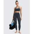 thumbnail image 5 of CRZ YOGA Butterluxe No Front Seam Yoga Leggings 25" High Waisted Womens Lounge Pants Workout, 5 of 9