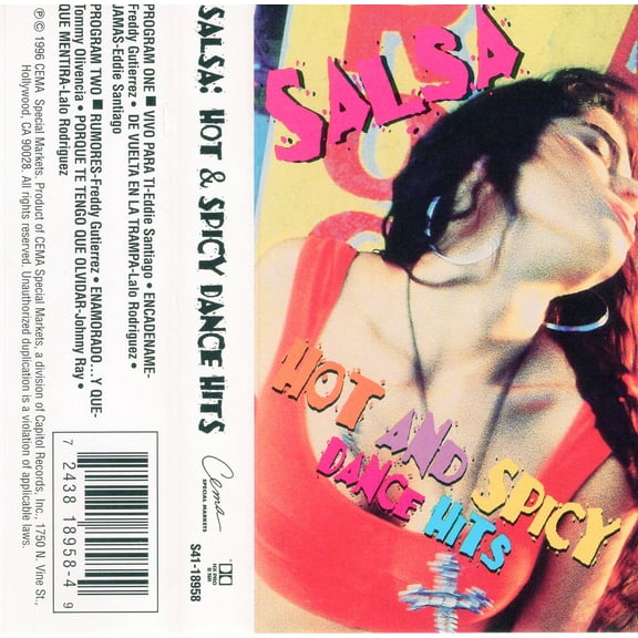 Salsa Hot And Spicy Dance Hits - Various Artists (Cassette)