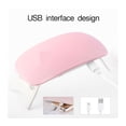 thumbnail image 4 of Nail Lamp 6w Mini Nail Dryer White Pink Uv LED Lamp Portable Usb Interface Very Convenient For Home Use ,Easy to Use, 4 of 7