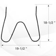 thumbnail image 3 of Elemento calefactor de horno 316075103 Range Bake para Frigidaire, 3 of 7