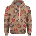 thumbnail image 4 of Sudadera con capucha para hombre con diseño de árbol de Navidad, duradera, nueva, con capucha y sudaderas, marca de ropa para hombre Pinecone, asequible, copo de nieve, 4 of 4