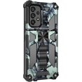 thumbnail image 3 of Phone Case for Samsung Galaxy A73 5G,Army Camouflage Case with Military Grade Protection Drop-Tested and Built-in Kickstand Cover for Samsung Galaxy A73 5G MC Mint Green, 3 of 10