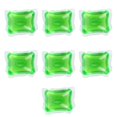 thumbnail image 2 of Cápsula De Lavandería 7PCS 8g Cápsula De Cuentas De Lavandería Disuelva El Limpiador Cápsula De Lavandería Productos De Lavado De RopaVerde, 2 of 8