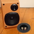 thumbnail image 3 of DIY Home Car Stereo 2-Way Speaker Box Terminal Binding Post Conector de taza de tornillo redondo Enchufe de subwoofer (Negro), 3 of 8