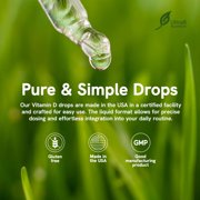 Vitamin D3 K2 Drops Dietary Supplement