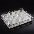 thumbnail image 2 of Wine Glass Rack Stemware Wine Glass Holder Glasses Storage Hanger Drying Rack with 12 Holes, 2 of 8
