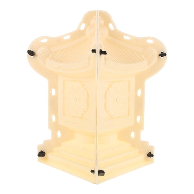 Plastic Roman Column Mold for Concrete Garden Fence and Pathway Balustrade