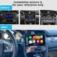thumbnail image 1 of 2+32G Android 14 Car Stereo Radio for Honda Civic 2016-2020 Built-in with Carplay Android Auto 9in Car Radio with Wifi Bluetooth FM SWC Mirror Link Split Screen + AHD Backup Camera, 1 of 5