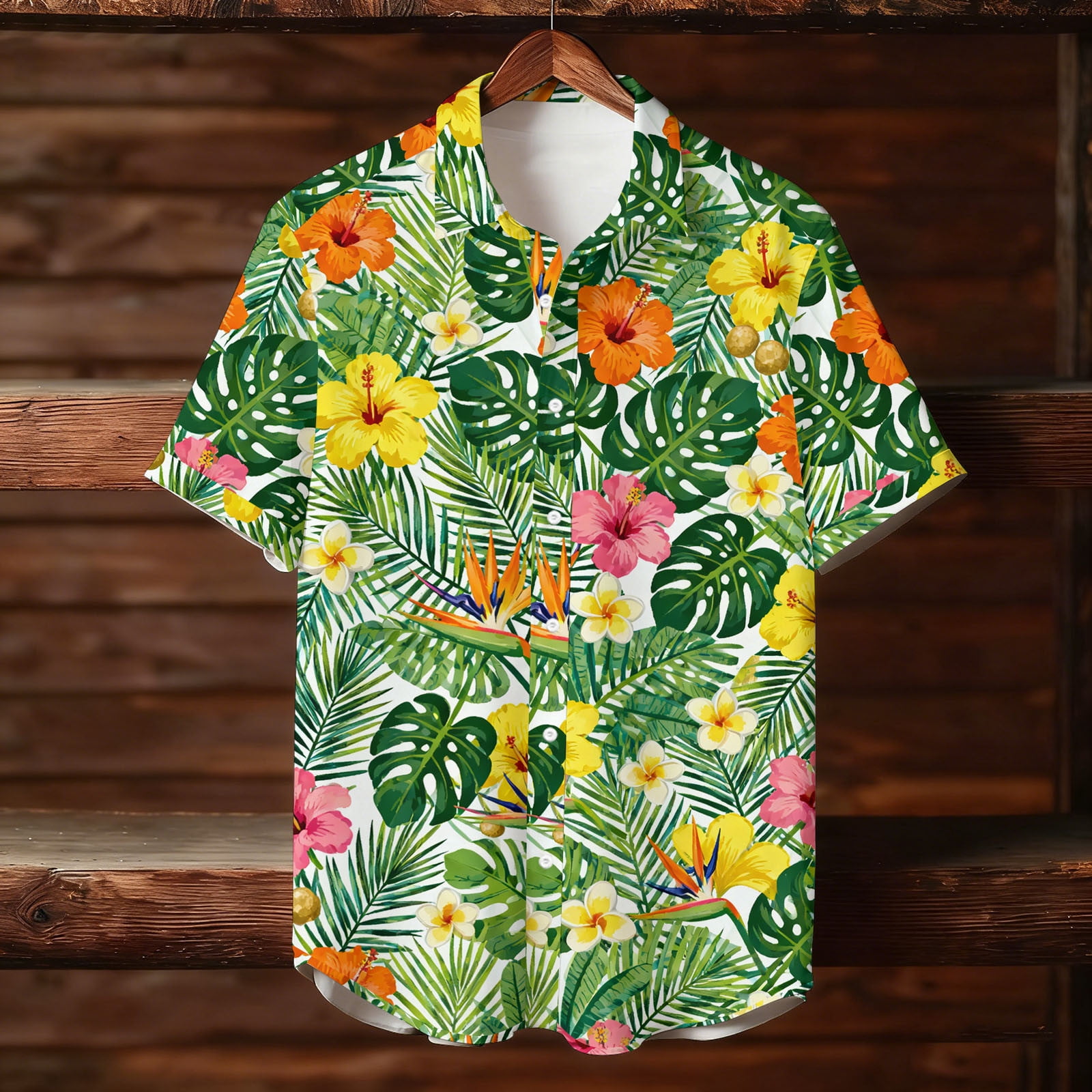 Zeagoo Camicie hawaiane da donna camicette a maniche corte camicetta