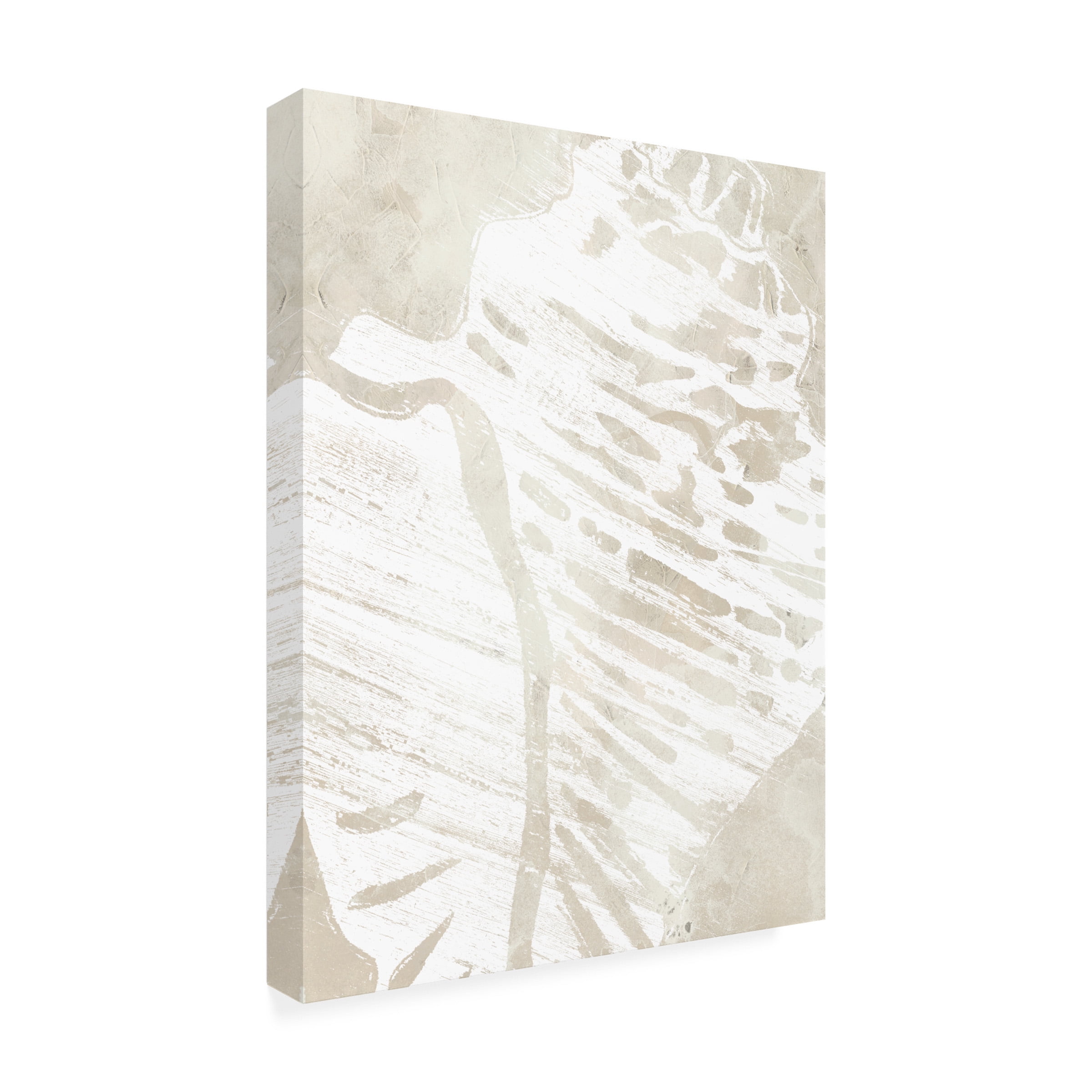 June Erica Vess 'Linen Tropical Silhouette III' Canvas Art