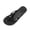 1#Black, variant on Women's Flip-Flop Sandals, Open-Toe Soft-Soled Beach Slippers, Comfortable All-Match Summer Footwear