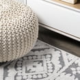 thumbnail image 3 of JONATHAN Y SOUTH BEACH 2 x 10 Runner Rug, Citta Pile Mediterranean Tile - White/Black, SBH102B-210, 3 of 9