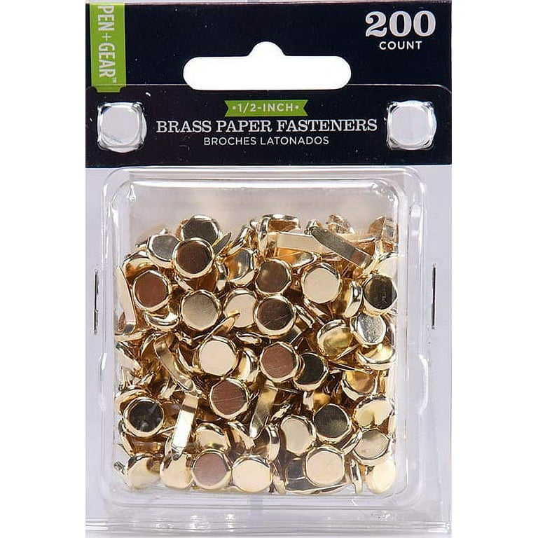 Office Works® Paper Fastener - 0.75 Inch - 100 Count - Gold Tone, 0.75 Inch  - Kroger