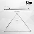 thumbnail image 2 of Metal Woodworking Compass 16 Inch Professional Carbon Steel Drafting Compass Tool with Pencil Holder and Lockable Wing for Drawing, 2 of 10