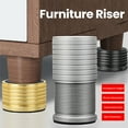thumbnail image 3 of 2PCS Furniture Risers Adjustable Bed Risers Bed Lifts Risers Bed Frame Risers Supports for Table, Sofa, Chair, Couch, 3 of 7