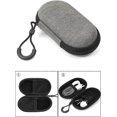 thumbnail image 2 of Étui pour Lecteur MP3, Housse de Protection MP4, Sac de Rangement USB pour Câble de Données Portable, Tissu en Lin, Coque Rigide, 2 of 4