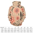 thumbnail image 2 of Pretty Floral Pattern Design 3D Print Hoodie Men Women Autumn Thin Pullover Sweatshirt Vintage Streetwear Tops, 2 of 6