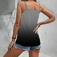 thumbnail image 3 of up to 60% off Gifts wycnly Womens Tank Tops Plus Size Sexy Slim Going out Spaghetti Strap Tops Cami Shirts Summer Trendy Gradient Print U-Neck Sleeveless Shirts Blouse Gray s, 3 of 5