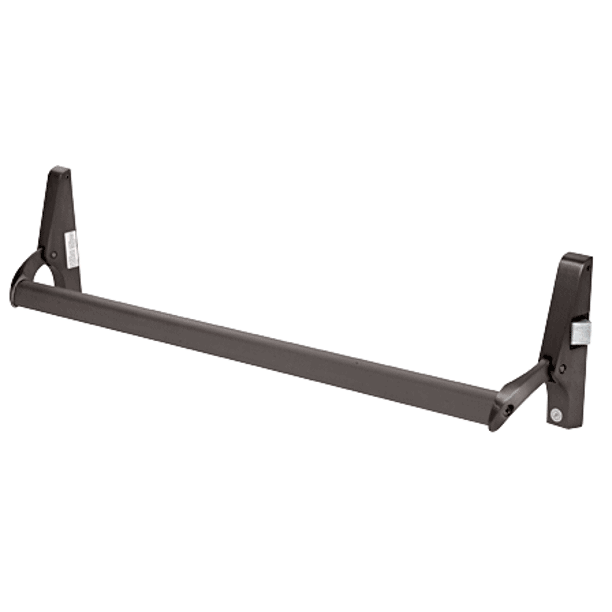 CRL DL1190RHRDU Dark Bronze Cross Bar Panic Exit Device Right Hand Reverse Bevel Rim Walmart