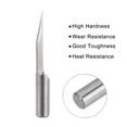 thumbnail image 3 of Uxcell Shank Tip Solid Carbide Wood Engraving Bit CNC Router Tool 45mm, 3 of 5