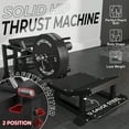 thumbnail image 3 of syedee Glute Bridge Machine, Heavy Duty Plate-Loaded Hip Thrust Machine, Glute Drive Machine for Glute Muscles Shaping(Black), 3 of 7