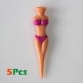 thumbnail image 1 of 5 Pcs Bikini Aguichant Femme Chaude 3 Pouces T-Shirts de Golf Rose, 1 of 6