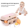 thumbnail image 3 of Huevo Juguete Cocina Comida Cocina Niños Niños Bebé Juguete Regalo Sunnimix Los niños fingen juguetes de huevo, 3 of 7