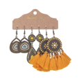 thumbnail image 1 of Jumpingount Pendientes bohemios de 6 uds., colgante de oreja Simple exquisito, pendiente geométrico, accesorio de moda, colgantes Retro Ropa, zapatos y accesorios Miscelánea Tipo 2, 1 of 6