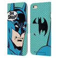 thumbnail image 1 of Head Case Designs Officially Licensed Batman DC Comics Vintage Fashion Pop Art Leather Book Wallet Case Cover Compatible with Apple iPhone 6 Plus / iPhone 6s Plus, 1 of 6