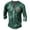 Green, variant on PMUYBHF Dress Shirt Men Mens Summer Fashion Casual Fasten 3D Digital Printing T Shirt Long Sleeve Top Mens White Dress Shirt Slim Fit French Cuff Mens T Shirts Graphic Funny
