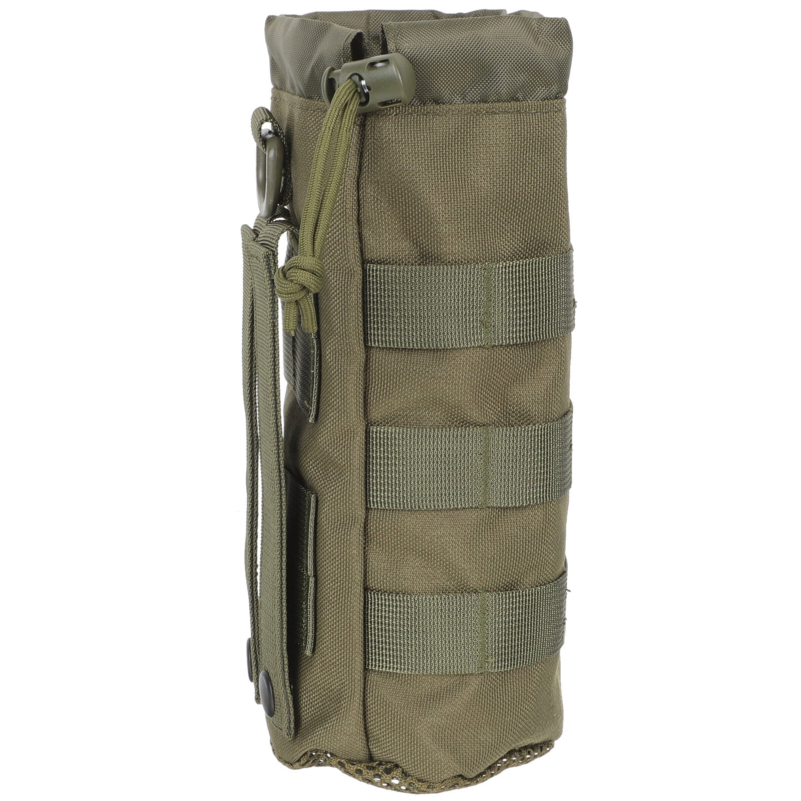 Water bottle outlet pouch for backpack