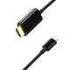 axGear USB C à 4K HDMI Câble Adaptateur de Convertisseur Vidéo 6Ft Type C au Cordon HDMI 4K – image 2 sur 4