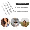 thumbnail image 4 of Miangastore 4Pcs Dress Shirt Clips Brooches Clips Sweater Clips Cardigan Clips Retro Clothing Cinch Clips, 4 of 8