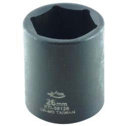 Met Socket Set - SOCKET IMPACT MET 1/2DR 26MM