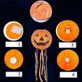 thumbnail image 3 of 15 faroles de papel de calabaza de Halloween con bigotes para fiesta de Halloween, boda, jardín, dormitorio, bar, decoración interior y exterior, juego de decoración de Halloween de 3 tamaños Zhivalor WXOTTO-CWY-0287, 3 of 5