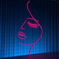 thumbnail image 3 of Craftnamesign Girl Face Line Neon Sign, Boutique Spa LED Sign, Beauty Spa Decoration, 3 of 4