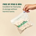 thumbnail image 3 of Bolsas para sándwiches HoldOn Zipseal, compostables, 15 ml (paquete de 2, 200), 3 of 6