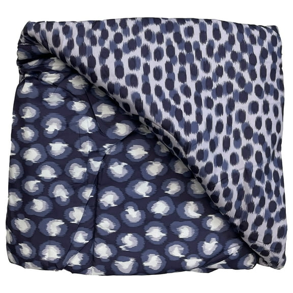 The Big One Dark Purple Dots Twin XL 5 Pc Bed in Bag Set Comforter Sheets