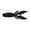 Black, variant on Berkley PowerBait® MaxScent Creature Hawg
