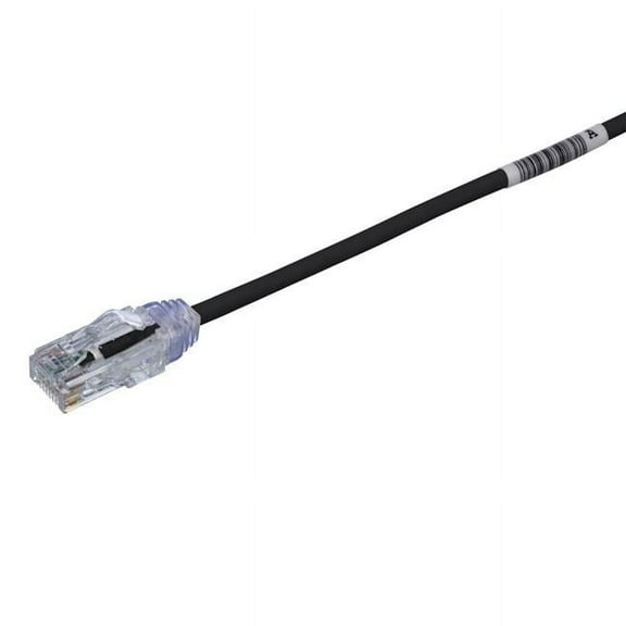 10 ft. Cat6 Black CM-LSZH UTP Copper Patch Cord