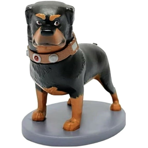 UP Movie Beta Black Dog PVC 3” Figure Cake Topper Figurine Collectible